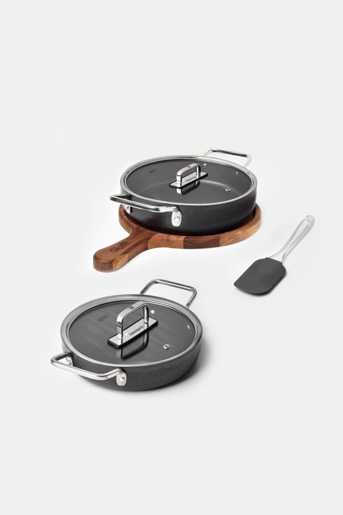 Fin 5 Parça Diamond Sahan Seti Siyah